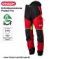 Preview: Oregon Schnittschutzhose Protect Pro rot