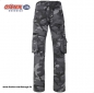 Preview: Oyster Zunfthose "Max" Camouflage ohne Schlag, camo grau