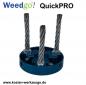 Mobile Preview: Weedgo Wildkrautbürste Quick PRO für Freischneider 130 x 25.4/20.0 mm