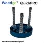 Preview: Weedgo Wildkrautbürste Quick PRO für Freischneider 130 x 25.4/20.0 mm