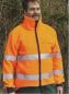 Preview: HF Fleecejacke Alpin EN 471, Warnfarbe