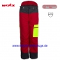 Preview: Watex Schnittschutzhose Forest Jack Red , Bundhose