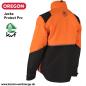 Preview: Oregon Forstjacke Protect Pro orange/schwarz
