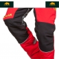 Preview: SIP W-AIR Schnittschutzhose, 1SNW rot-schwarz