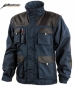 Preview: Albatros Worker-Jacke 2 in 1 Arbeitsjacke 28.625.0 blau-schwarz