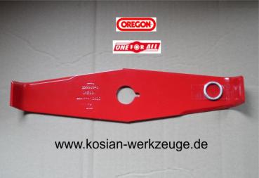 Oregon OFA 2-Zahn Mulchmesser 300x3 mm: 25,4mm und 20mm Aufnahme