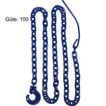 Würgekette Vierkant Länge: 3m Güte: 100 Blau Stärke: 10mm