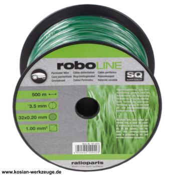 Preview: Ratioparts Begrenzungsleitung für Mähroboter 3,5 mm x 500 m Begrenzungskabel