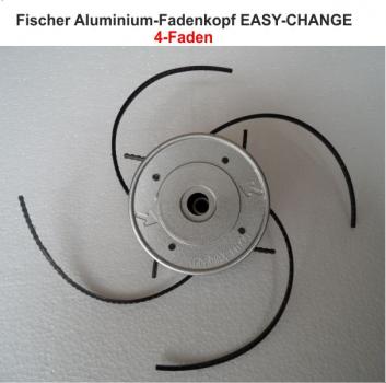 Fischer 4-Faden Aluminium-Fadenkopf EASY-CHANGE wie Oregon Jet-Fit
