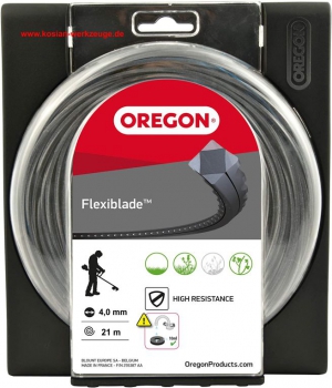 OREGON Mähfaden Freischneidefaden Flexiblade 4,0 mm x 21m