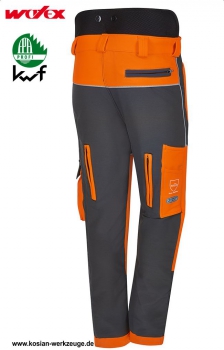 Watex Schnittschutzhose Stretch, Bundhose Forest Jack