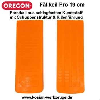 Preview: Oregon Pro Fällkeil 19 cm Kunststoff Kettensägen-Fällkeil