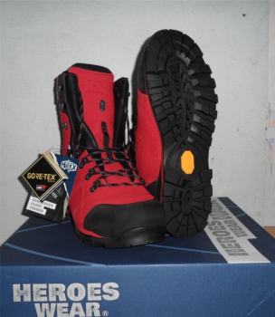 Haix Protector Ultra Signal Red Schnittschutzstiefel