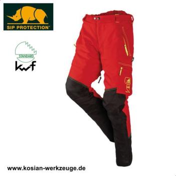 SIP Schnittschutzhose ReFlex rot