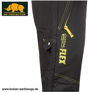 Preview: SIP Schnittschutzhose ReFlex schwarz