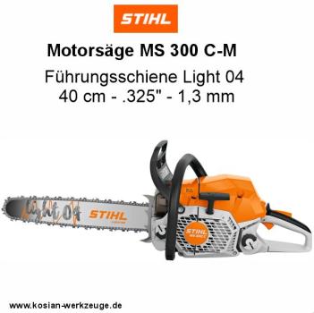Stihl Motorsäge MS 300 C-M 40 cm