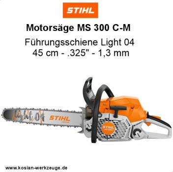 Stihl Motorsäge MS 300 C-M 45 cm