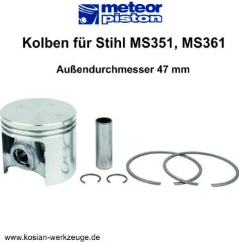 Meteor Kolben für Stihl MS351, MS361
