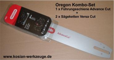OREGON Schwert 40 cm + 2 OREGON Sägeketten 1,6 mm 3/8" für Stihl