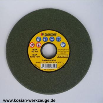 Tecomec Ersatz-Schleifscheibe Hart grün 145 x 4,7 mm für Jolly, Super Jolly