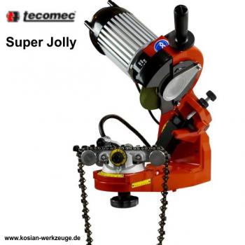 Tecomec Super Jolly Kettenschärfgerät mit hydraulischer Spannung