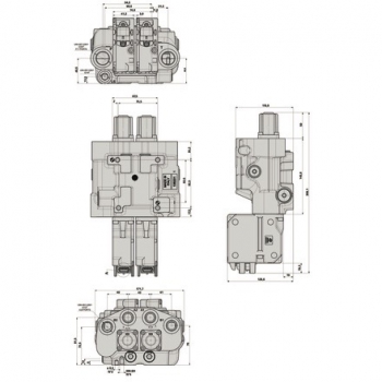 Preview: Steuerventil DLM122 LS CAN-bus  Load Sensing
