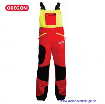 Oregon Waipoua III. Red Schnittschutzhose Latzhose