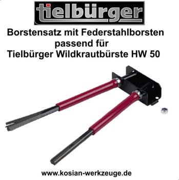 Preview: Borstensatz für Tielbürger Wildkrautbürste HW 50