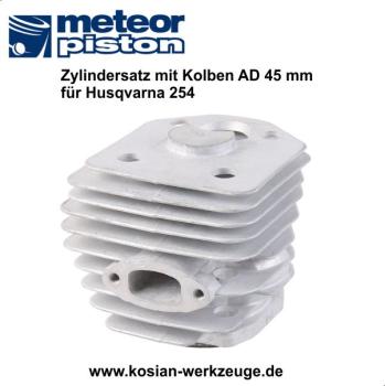Preview: Meteor Zylindersatz mit Kolben für Husqvarna 254