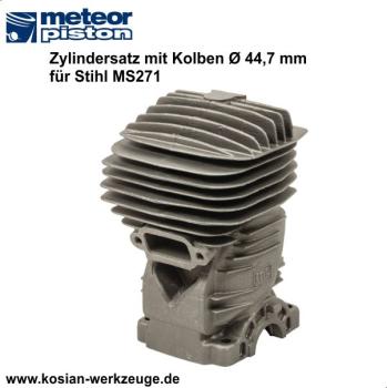 Preview: Meteor Zylindersatz mit Kolben für Stihl MS 271