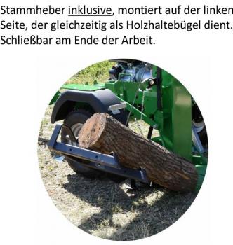 Thor Holzspalter Magik 13 T Neues Modell mit Zapfwellenantrieb