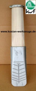 Ochsenkopf Alu-Hohlkeil mit Frostsicherungsrippen inkl. Ring und Holz