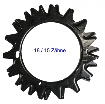 Kreiselscherenmessersatz  Standard 18/15 Zähne