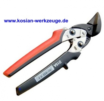 Bessey Erdi Ideal-Blechschere D15A für kleine Radien