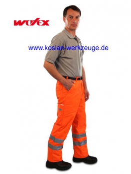 Watex Schnittschutzhose Forest Jack, Bundhose Warnfarbe - Kommune