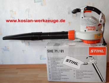 Stihl Elektro Saughäcksler SHE 81