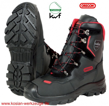 Oregon Schnittschutzstiefel Yukon Leder-Forststiefel