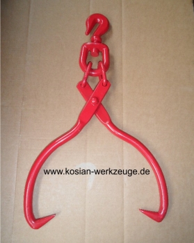 Schleppzange Rückezange Forstzange 300 kg