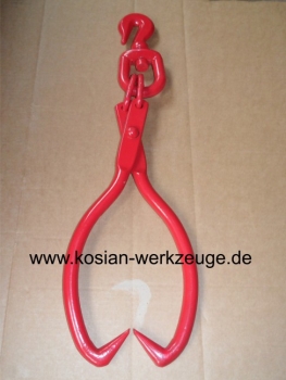 Schleppzange Rückezange Forstzange 300 kg