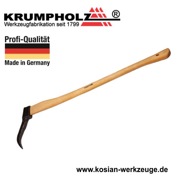 Krumpholz Sappie 90 cm, Sappel, Forstwerkzeug