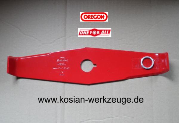 Oregon OFA 2-Zahn Mulchmesser 300x3 mm: 25,4mm und 20mm Aufnahme