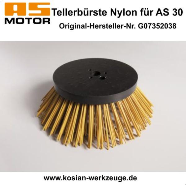 AS-MOTOR Tellerbürste Nylon für AS 30
