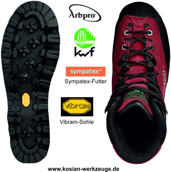 Arbpro Schnittschutzstiefel Cervino Wood TG, Arboristik