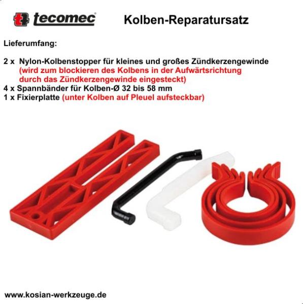 Tecomec Kolben-​Reparatursatz