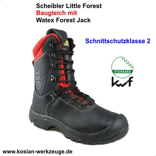 Scheibler Little Forest / Watex Forest Jack Schnittschutzstiefel Schnittschutzklasse 2