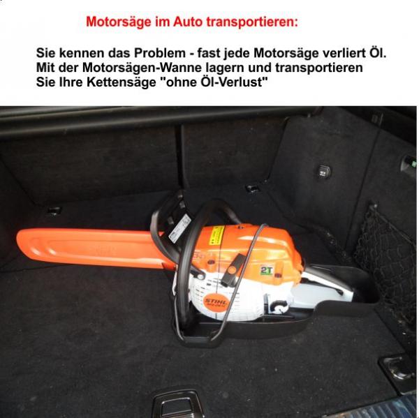 Kettensäge-Ölwanne "Schwarzwald" Transport-Wanne