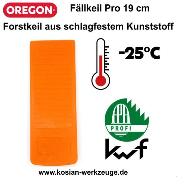 Oregon Pro Fällkeil 19 cm Kunststoff Kettensägen-Fällkeil