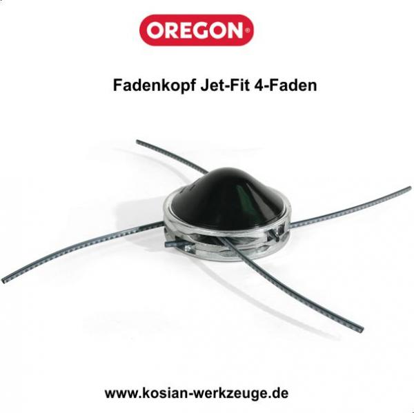 Oregon Fadenkopf Jet Fit 4 Faden Aluminiumkopf