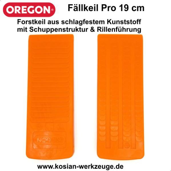 Oregon Pro Fällkeil 19 cm Kunststoff Kettensägen-Fällkeil