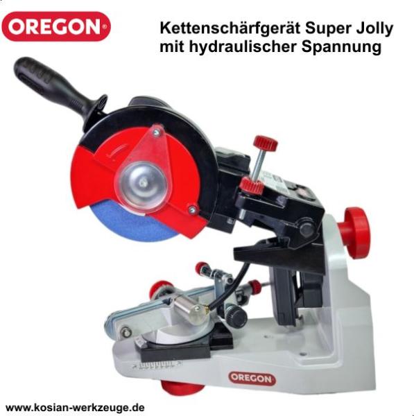 Oregon Kettenschärfgerät Super Jolly mit hydraulischer Spannung Neues Modell